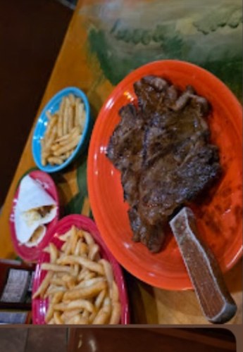 T-Bone Steak with Onions